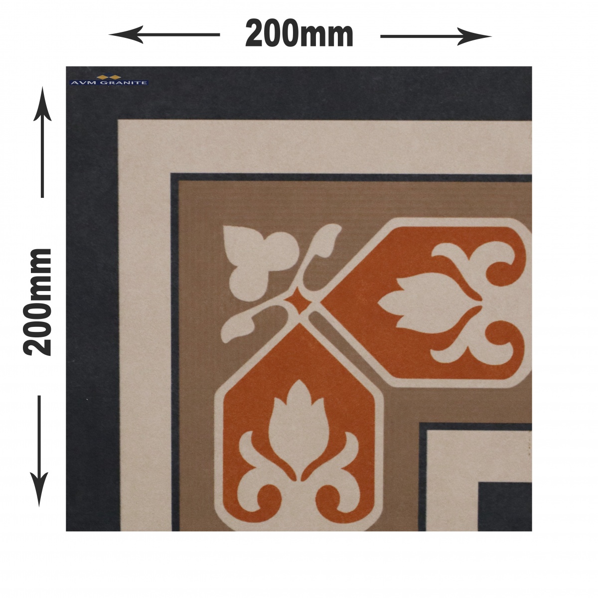 Levels Cobalt Decor 3006 A Digimatt Luster 8.5mm (200 x 200, Motto) - 4