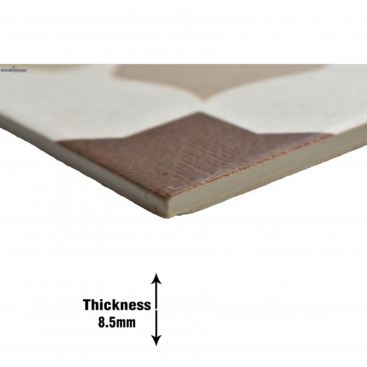 Levels White Decor 1053 Digimatt + Punch 8.5mm (200 x 200, Motto) - 5