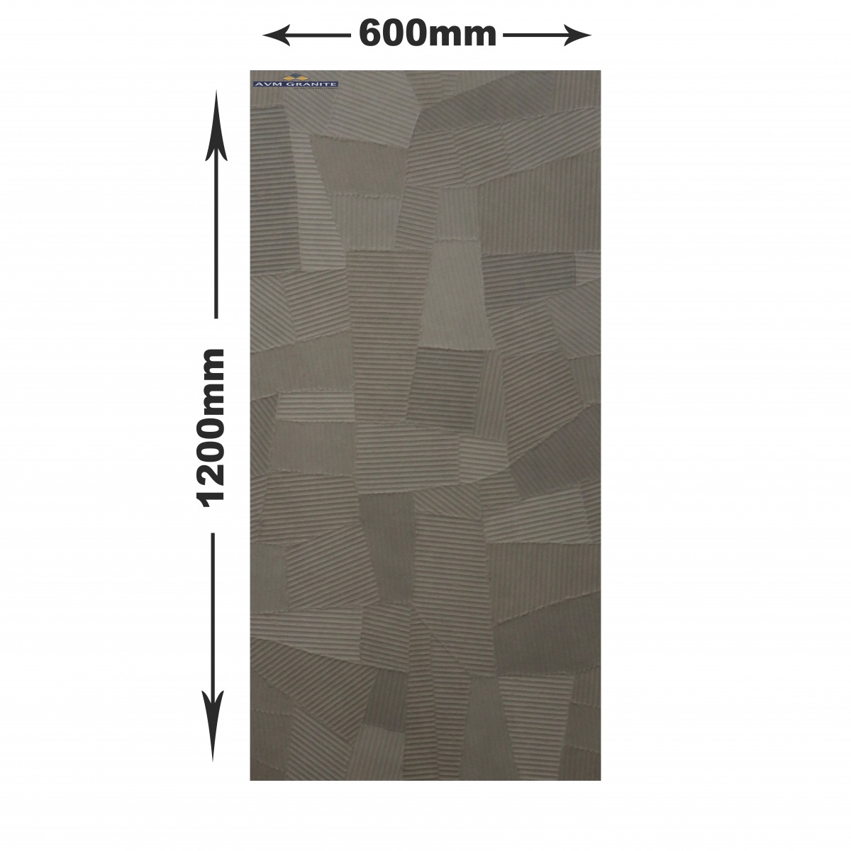 Levels Steel Decor 1 Digi Matt Punch 8.5mm (600 x 1200, Motto) - 4