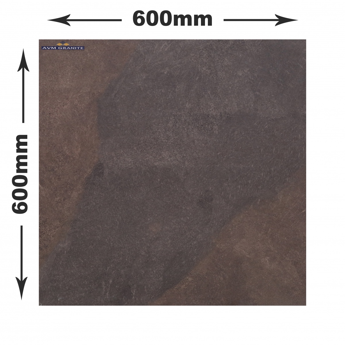 Boston Brown Matt Punch 12mm (600 x 600, 12mm, Itaca) - 4