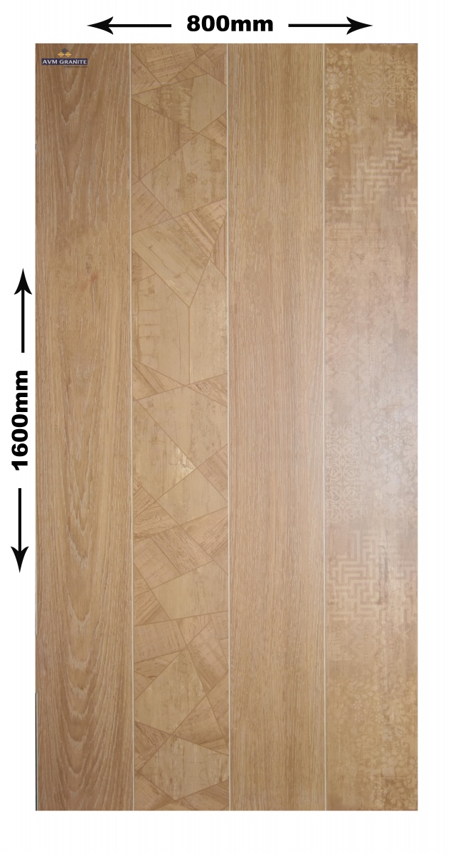 Oak Wood natural Wooden Matt Decor (800 x 1600, Motto) - 2
