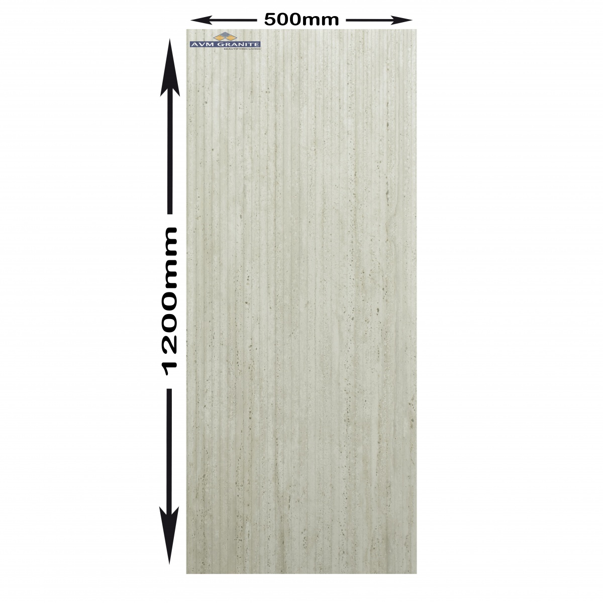 Materia Classica Groove Beige (500 x 1200, Paradise) - 4