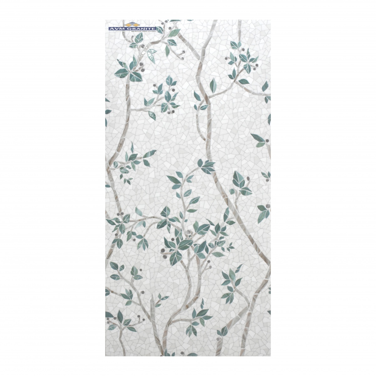 Twig Leaves Blanco Decor Endless 4D Shape Glue Surface (600 x 1200, Itaca) - 7