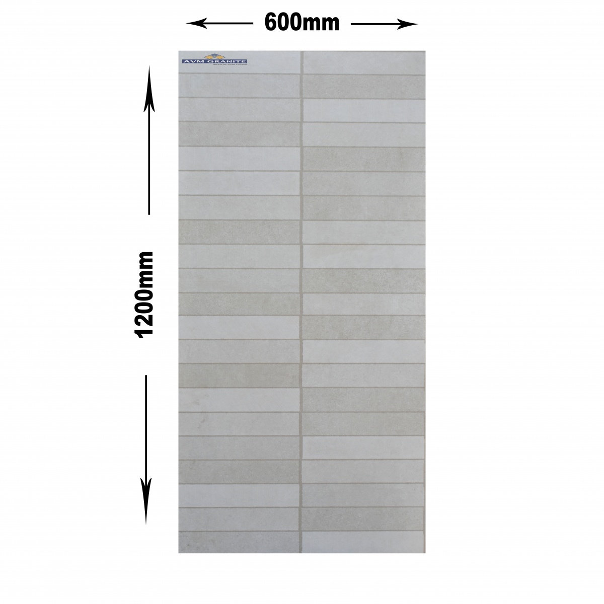Slaty Greige Bricks i Shape (600 x 1200, Icon) - 5