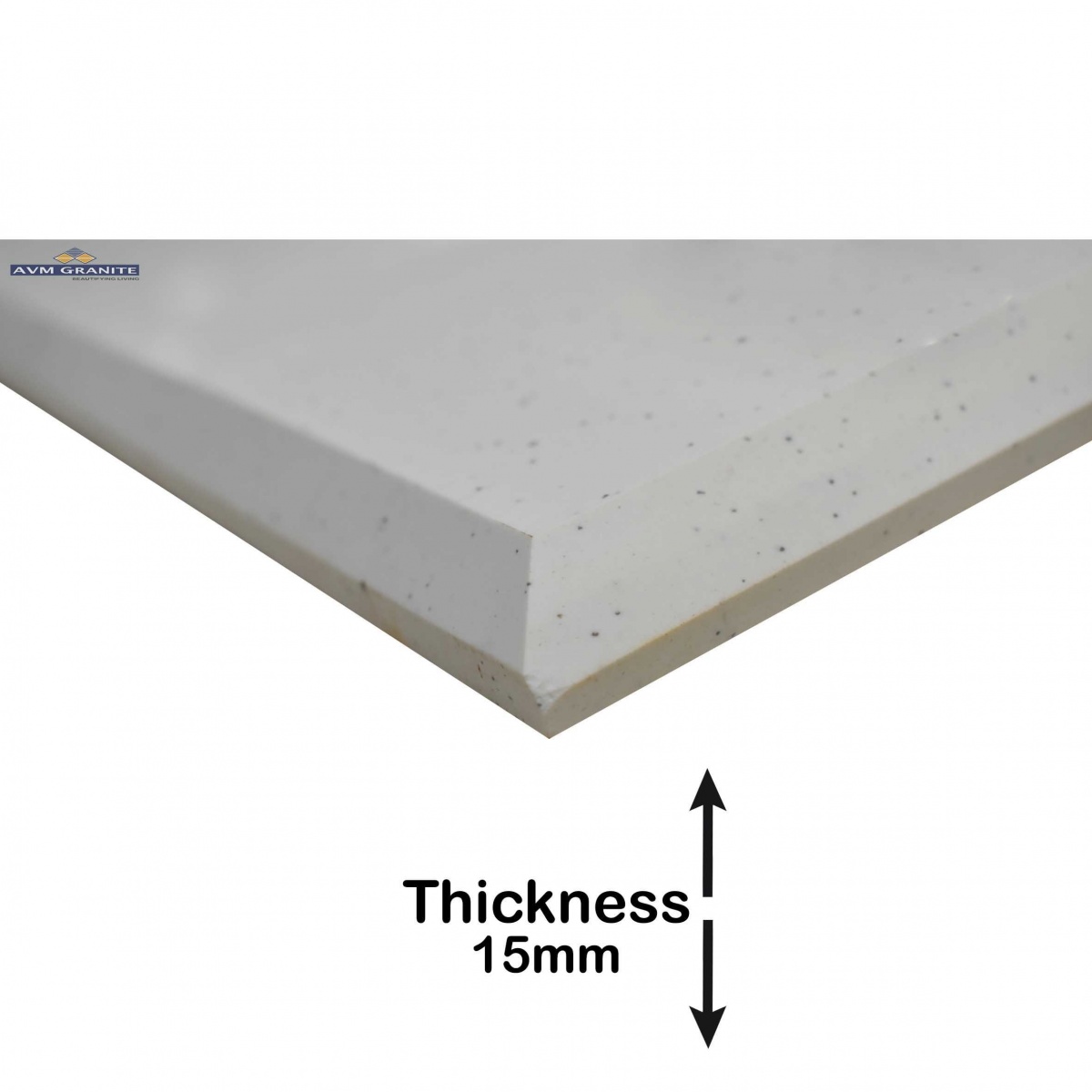 Quartz Polished 15mm (800 x 2400, Marfil) - 3