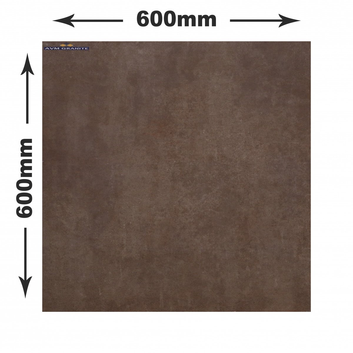 Enrich Brown Matt Punch 12mm (600 x 600, 12mm, Itaca) - 4
