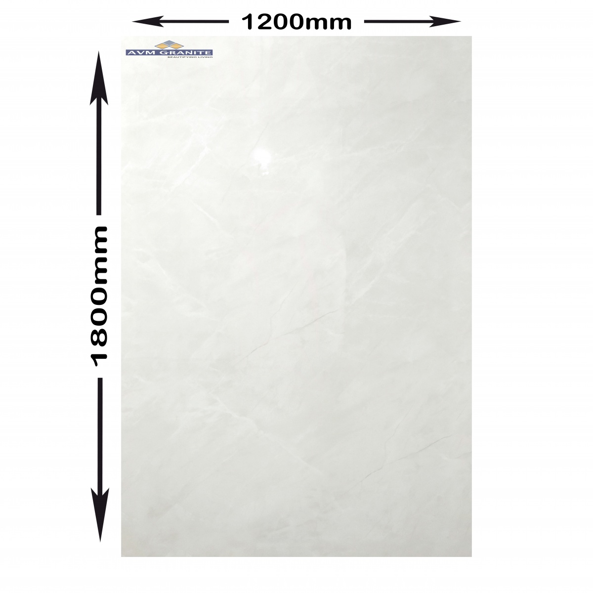 Destine Bianco Endless Glossy (1200 x 1800, Itaca) - 4