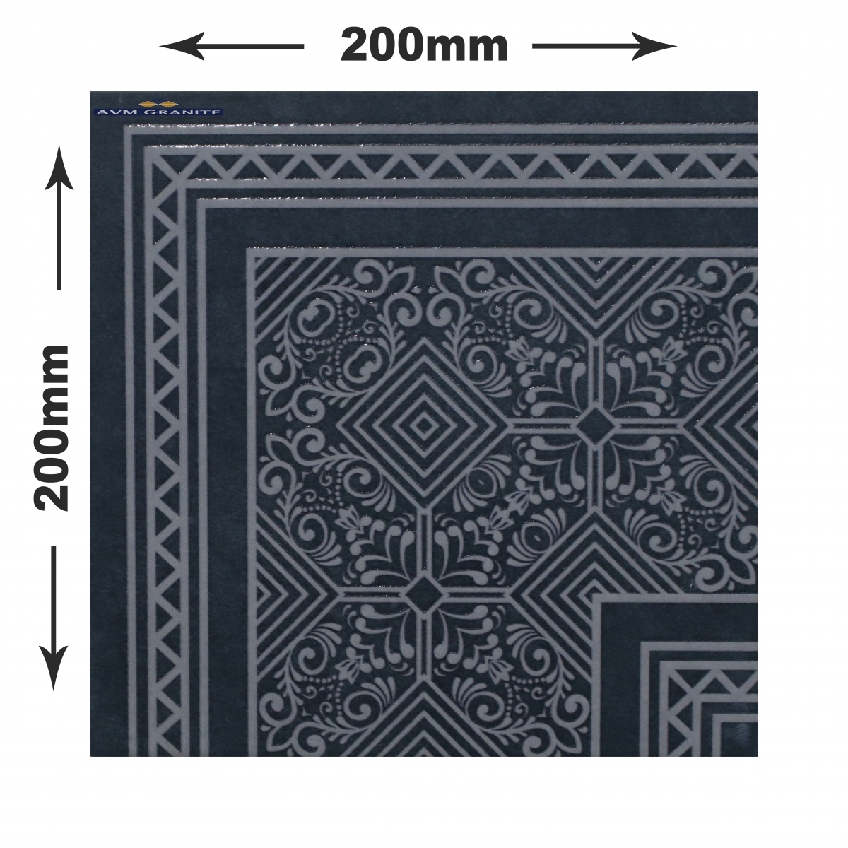 Levels Cobalt Decor 2004 A Digimatt + Punch 8.5mm (200 x 200, Motto) - 4