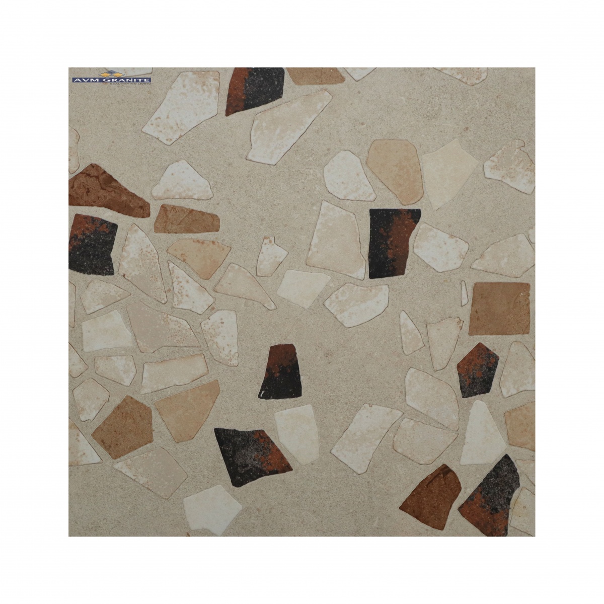 Emuna Ivory M-635 Matt Matt with Glossy effect (600 x 600, Exotica) - 5