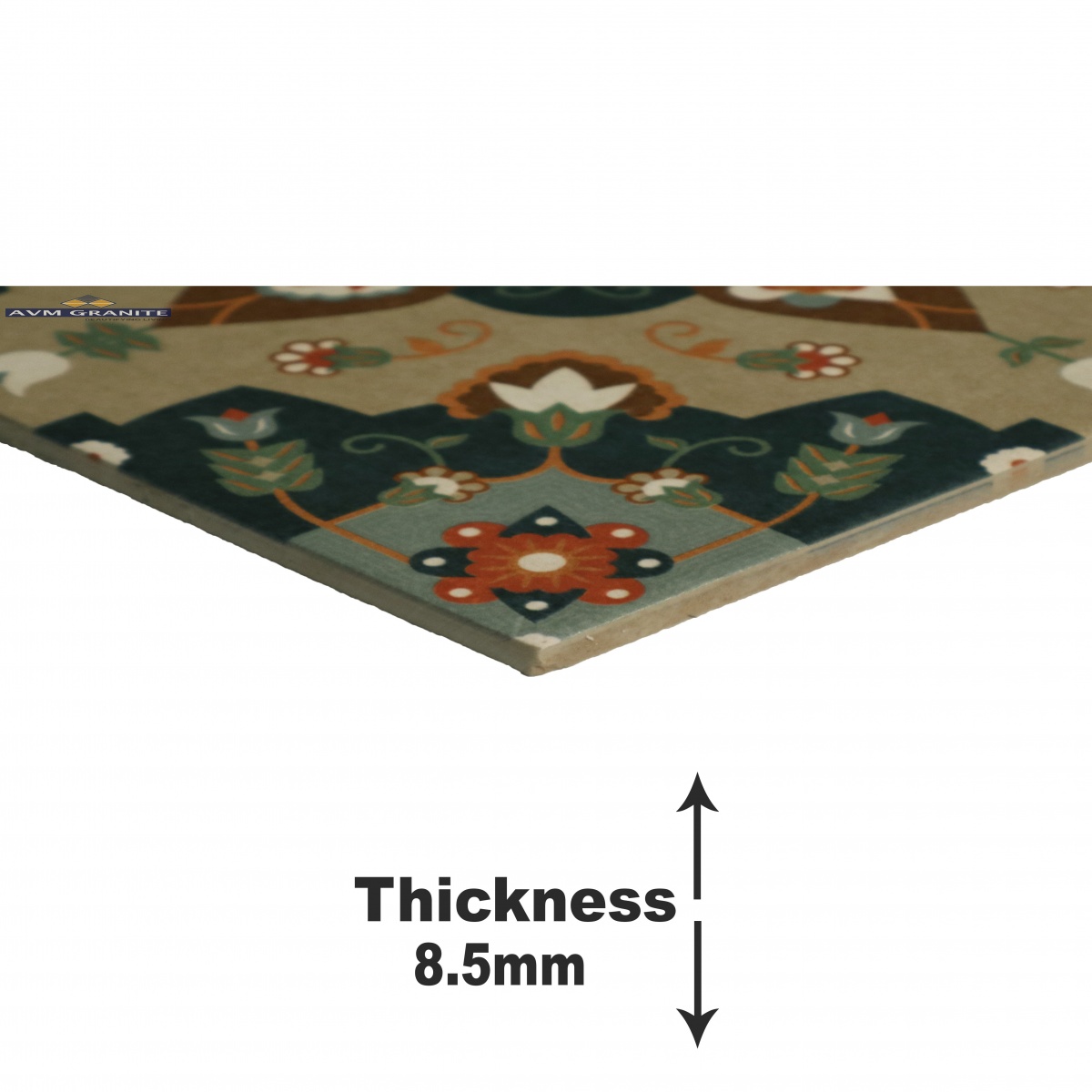 Levels Teal Decor 3004 C Digimatt Luster 8.5mm (200 x 200, Motto) - 3