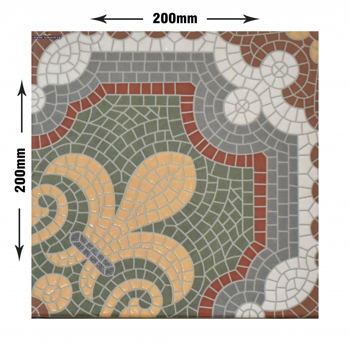 Levels Forest Decor 1046 Digimatt + Punch 8.5mm (200 x 200, Motto) - 5