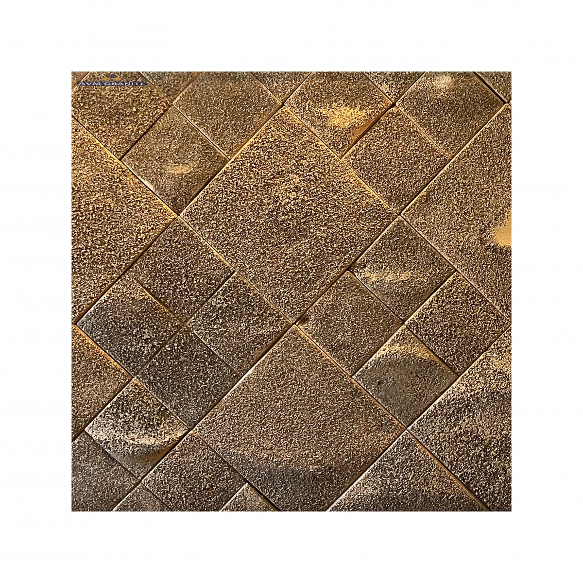 Moon Raker Moltenlava Unpolished (5.50" x 5.50" 11.15" x 11.10",Flexstone) - 2