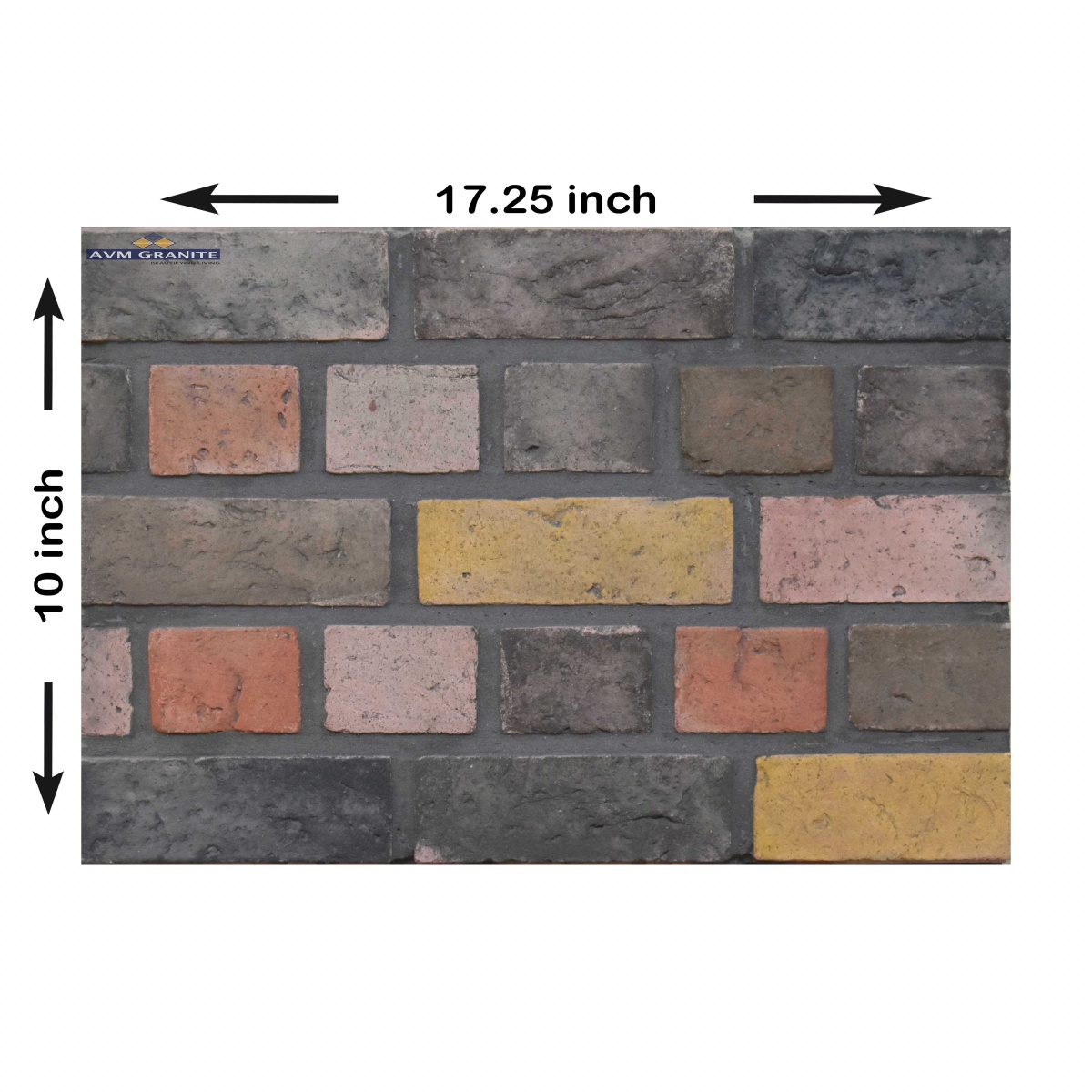 Bricks Indian Natural (10" x 17.25",Flexstone) - 4