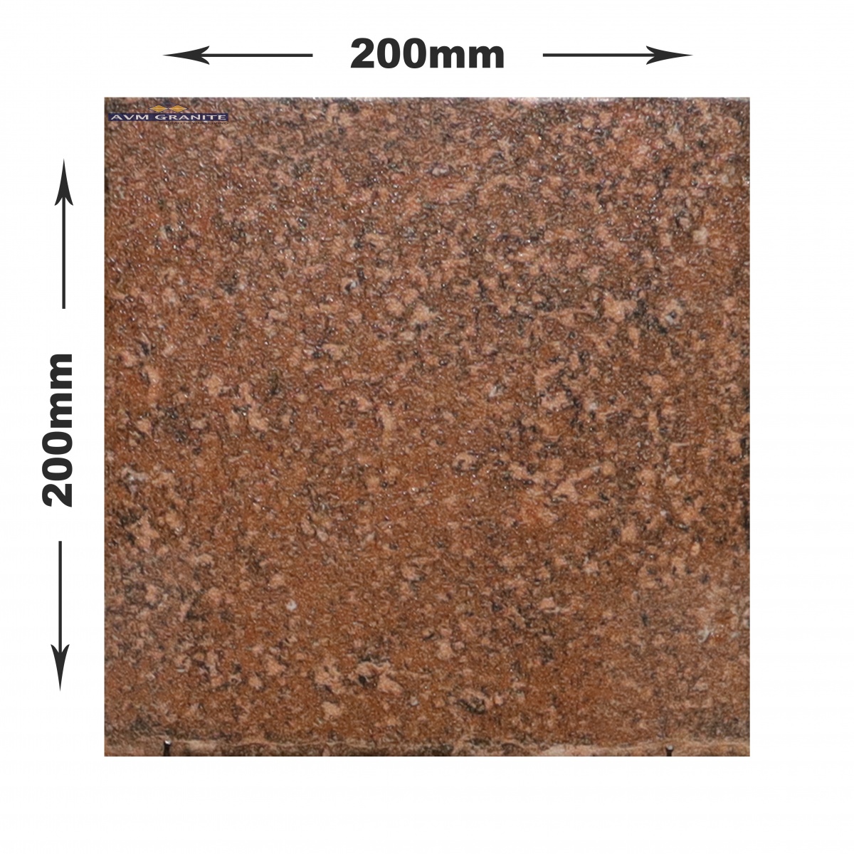Tuscany Red GHR Matt Punch 10mm (200 x 200, Motto) - 4
