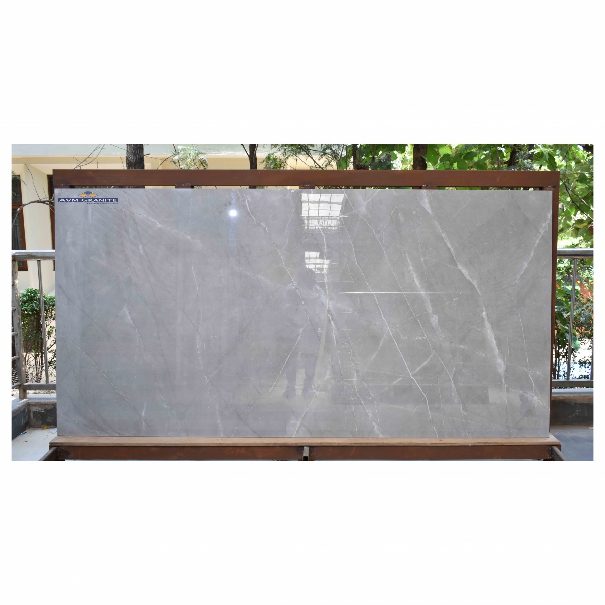 Pulpis Grey Glossy (1200 x 2400, Itaca) - 3