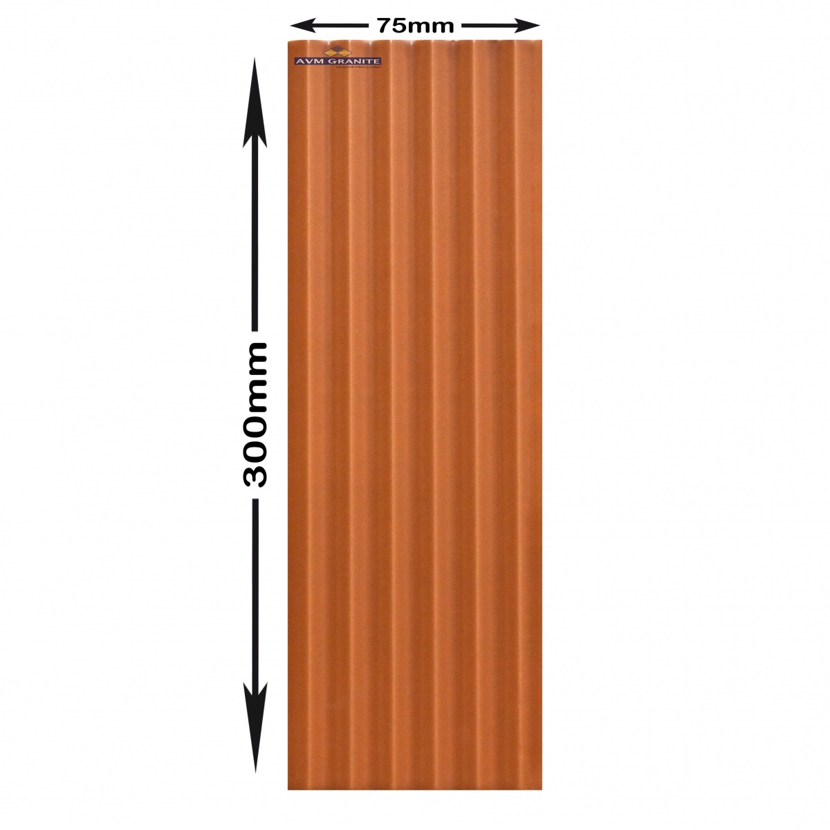 Brick Red Matt (75 x 300, Lemina) - 3