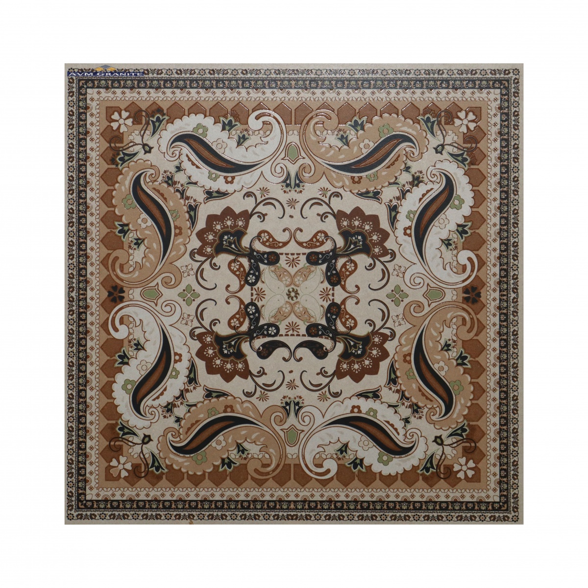 Persian Carpet Gliter Matt punch with carving (600 x 600, Exotica) - 5