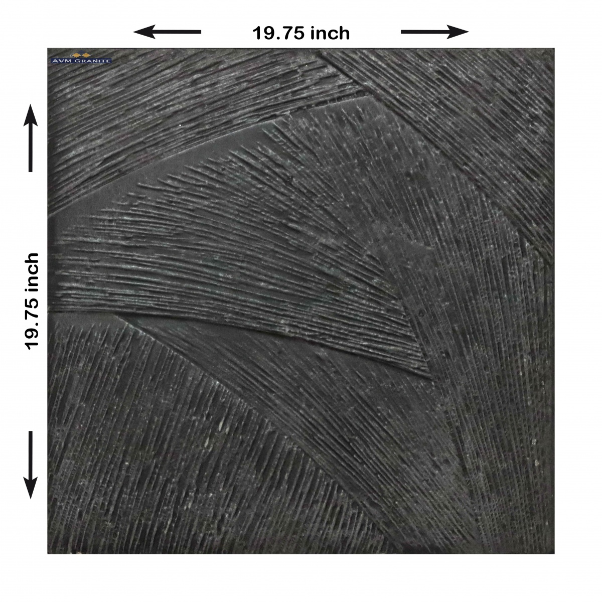 Lupristone Graphite (19.75" x 19.75",Flexstone) - 7
