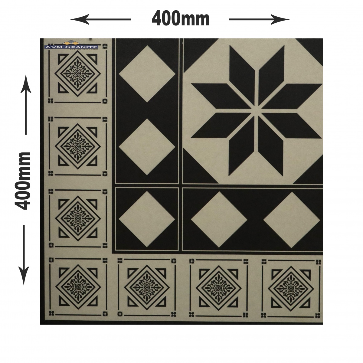 ETHNIC NERO C ( 400 x 400, Creanza ) - 4
