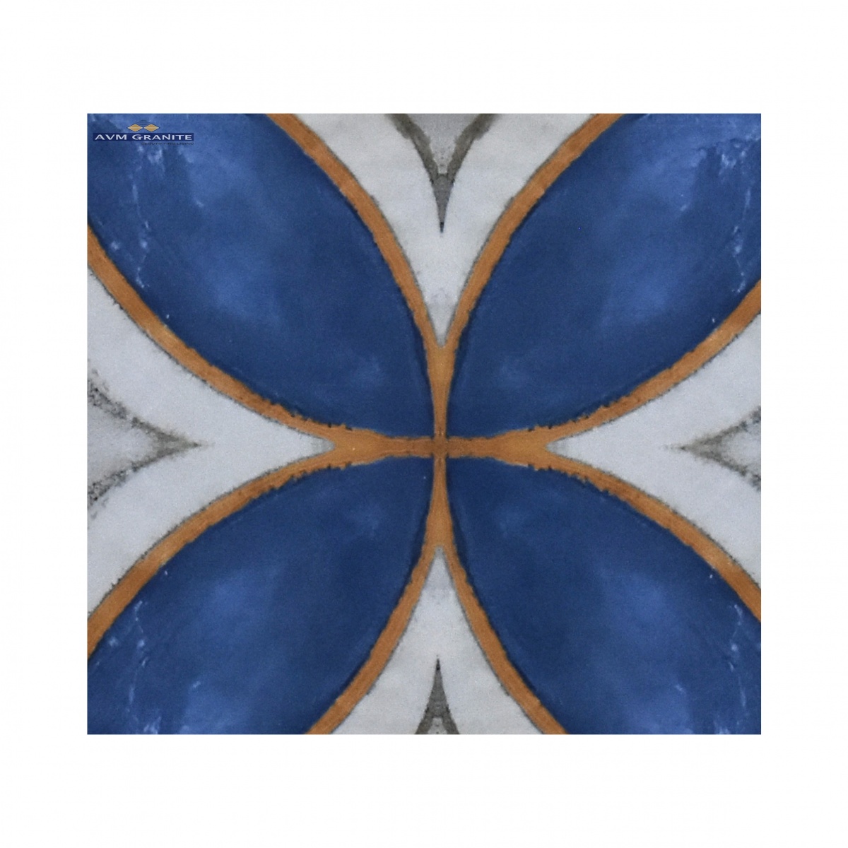 PRIME MO JASPED BLUE ( 600 x 600, Creanza ) - 2