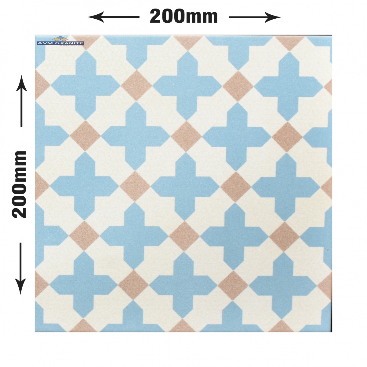 Retro Tik Cyan (200 x 200, Subway) - 4
