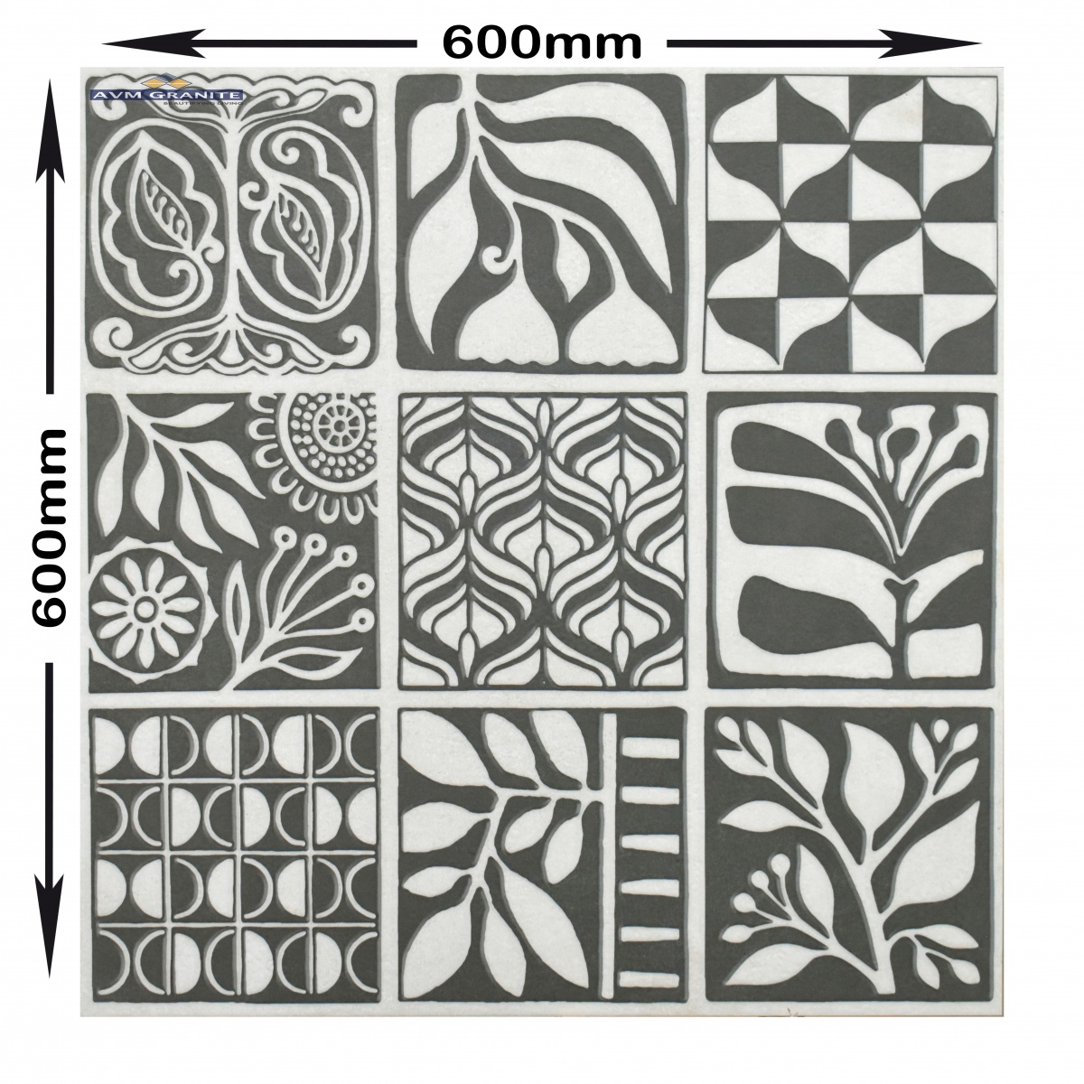 Clay Bianco Decor Zero Matt (600 x 600, Icon) - 3