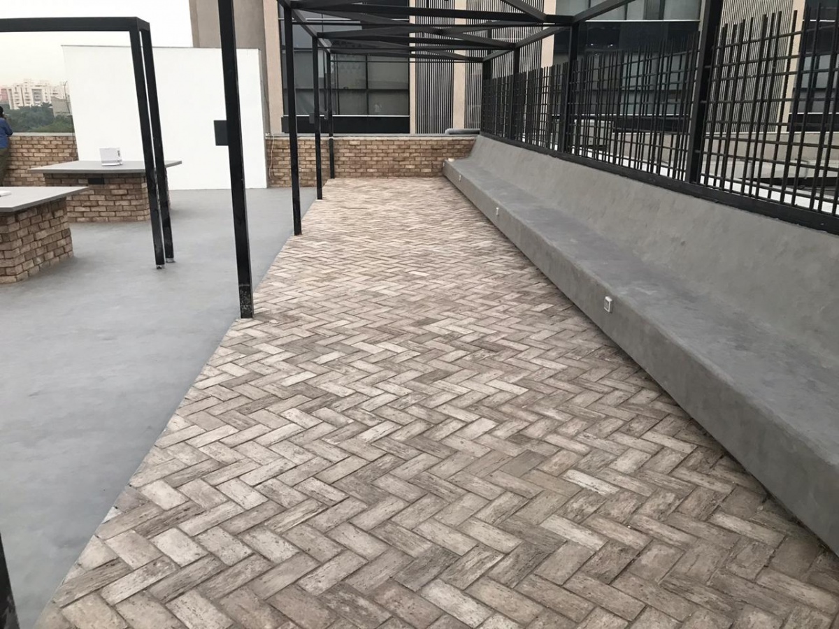 Floor Bricks Mocha (4" x 9",Flexstone) - 2