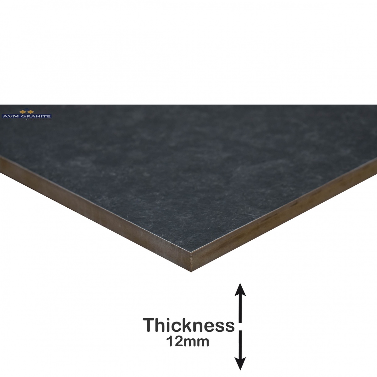 Rivera Nero Rustic Matt 12mm (298 x 298, Duracon) - 3