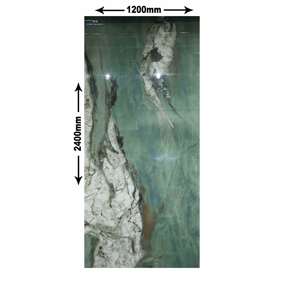Botanica Green HG High Glossy Surface (1200 x 2400, Itaca) - 1