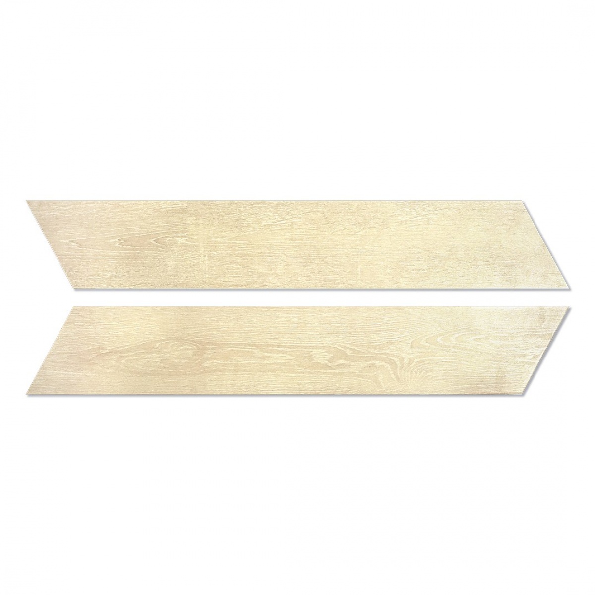 Oak Polar Chevron Natural ( 150 x 900, Metro ) - 3