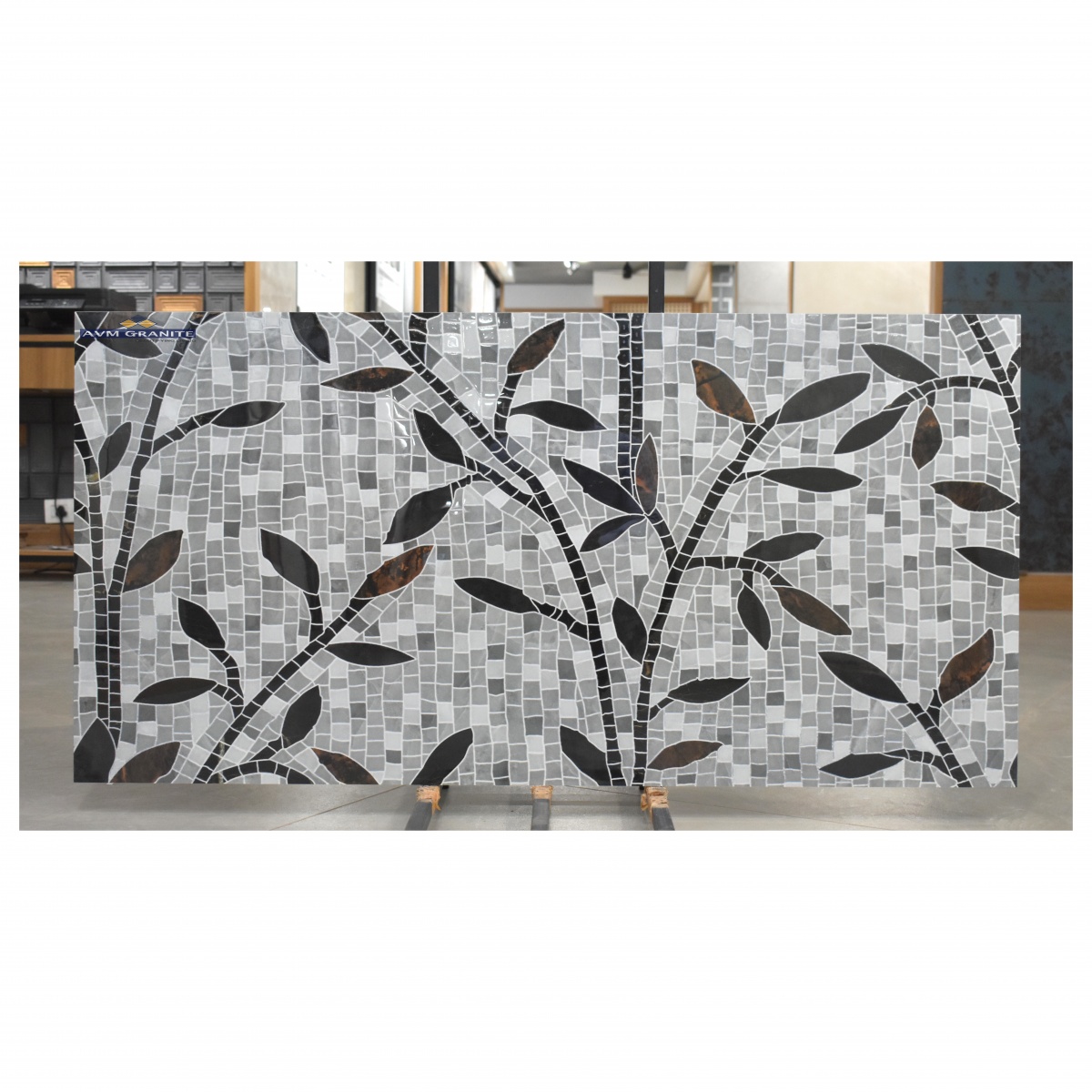 Cordic Black Decor High Glossy + Carving (600 x 1200, Itaca) - 4