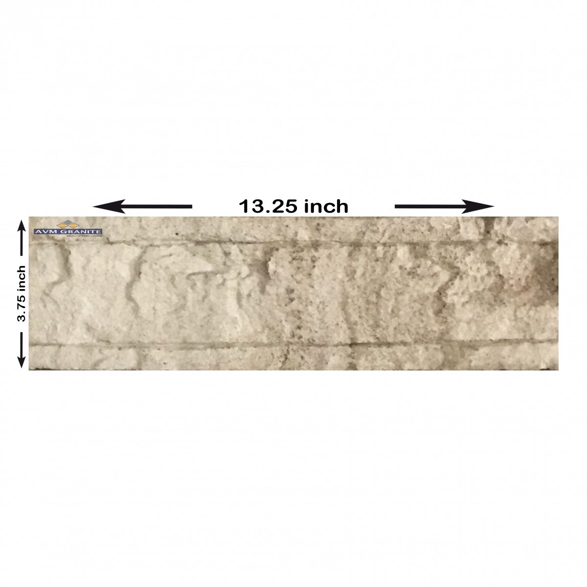 Serra Reverse Mocha (3.75" x 13.25" 3.75" x 7.75",Flexstone) - 4