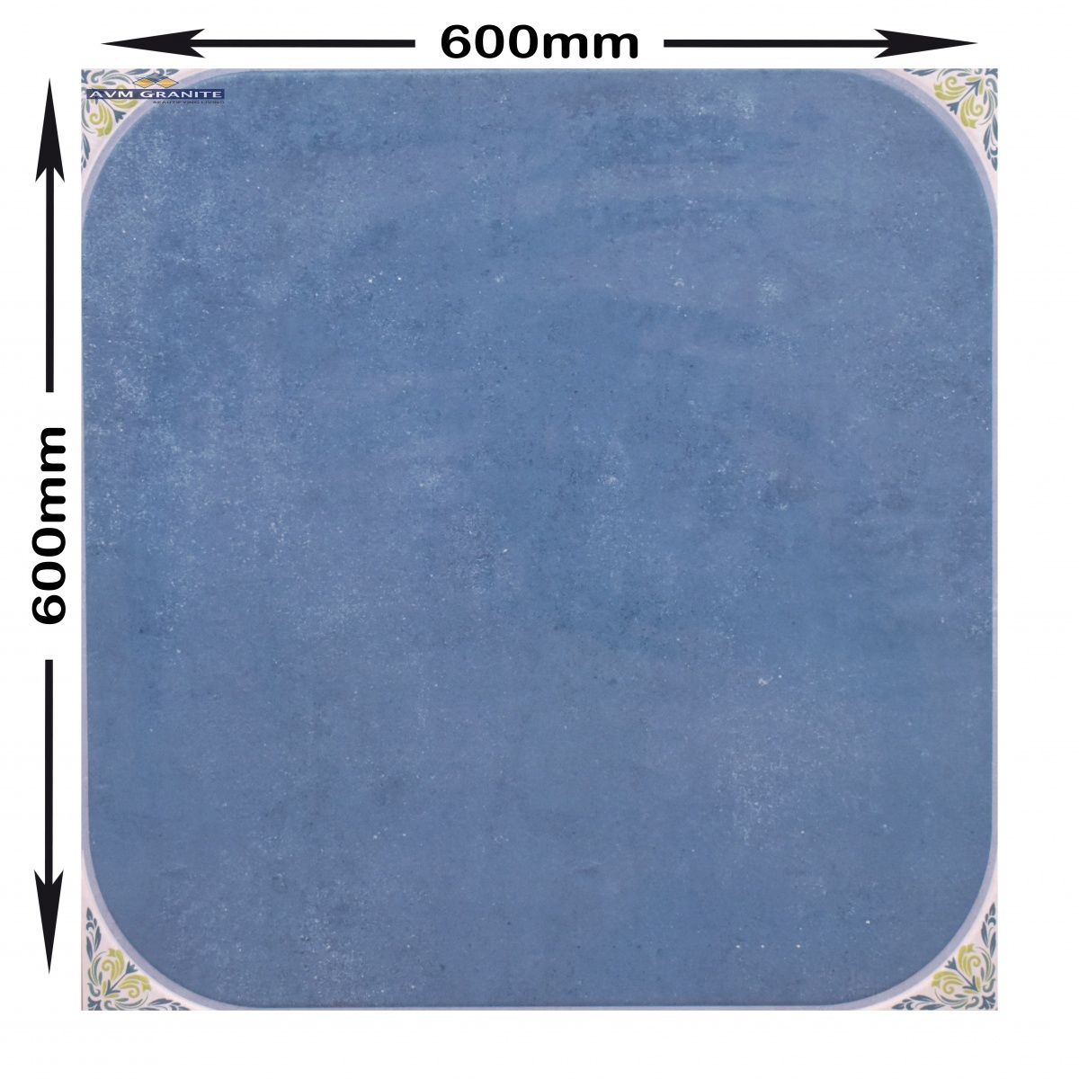 Octa Azul Rustic Carving (600 x 600, Icon) - 3