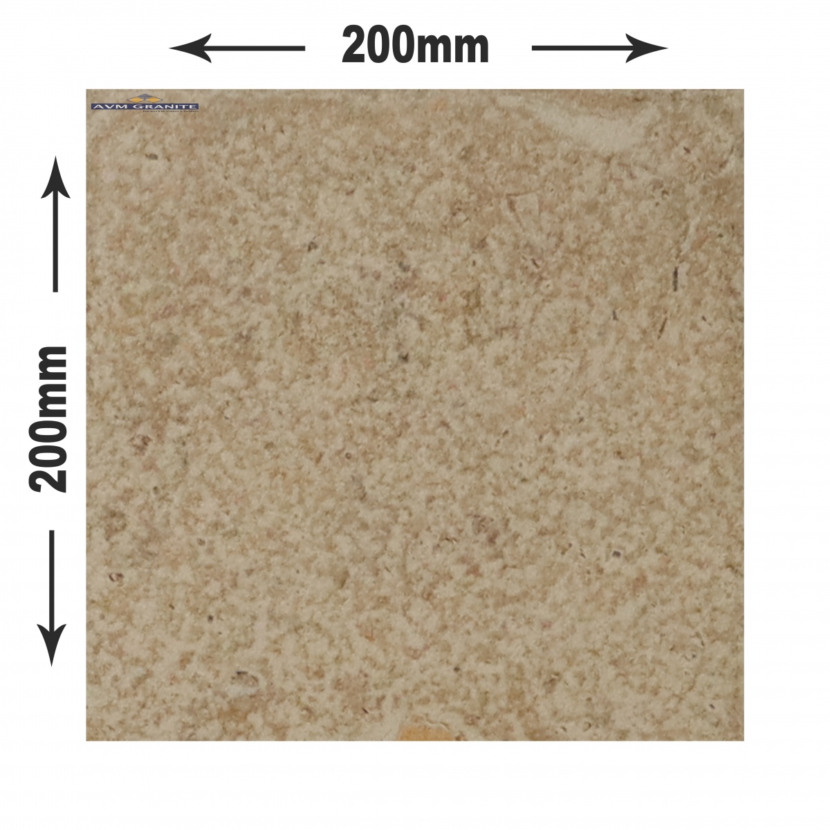 Tuscany Sand GHR Matt Punch 10mm (200 x 200, Motto) - 4