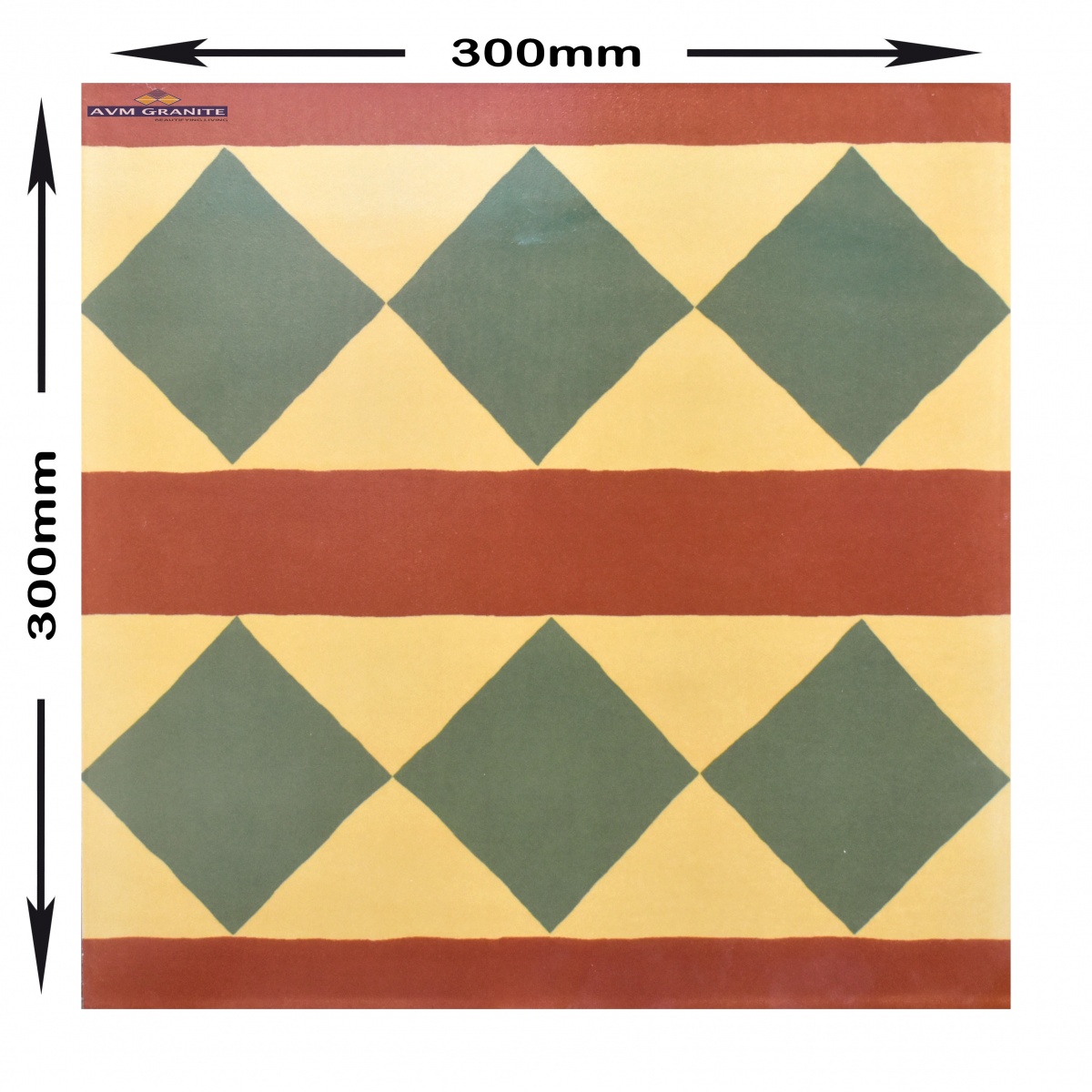 Border Diamond (300 x 300, Bej ) - 4
