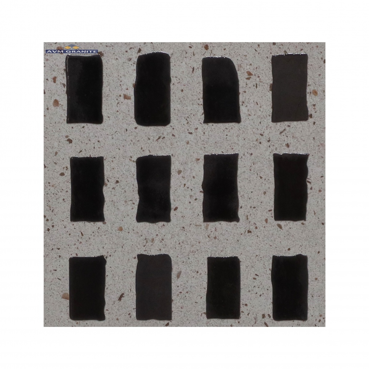 Concrete Nero G-634 Glossy Matt with Glossy effect (600 x 600, Exotica) - 2