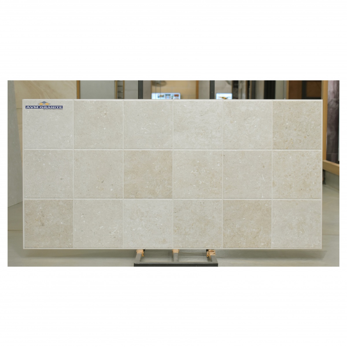 Attico Tan Square Matt + Punch Surface (600 x 1200, Itaca) - 4