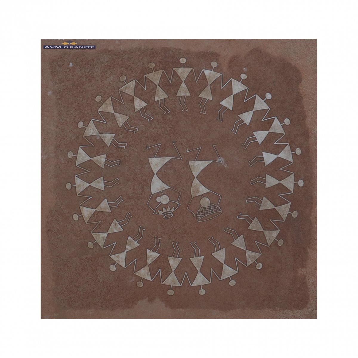 Ruby Brown Decor 02 Matt Punch 12mm (298 x 298, 12mm, Itaca) - 5