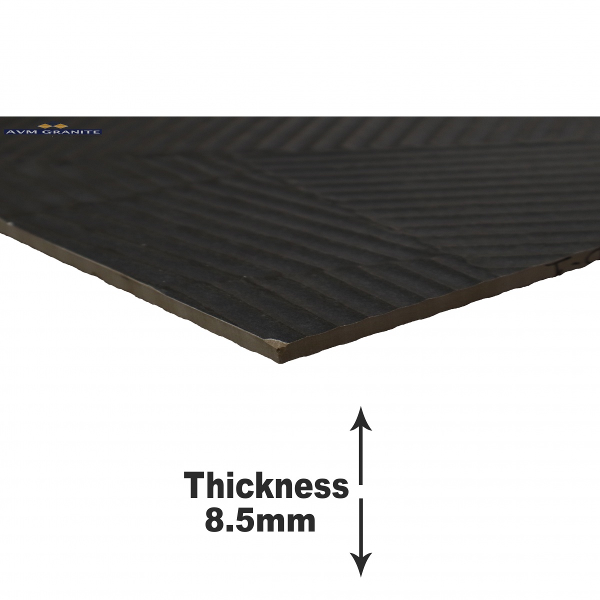 Levels Black Decor 1 Digi Matt Punch 8.5mm (600 x 1200, Motto) - 3