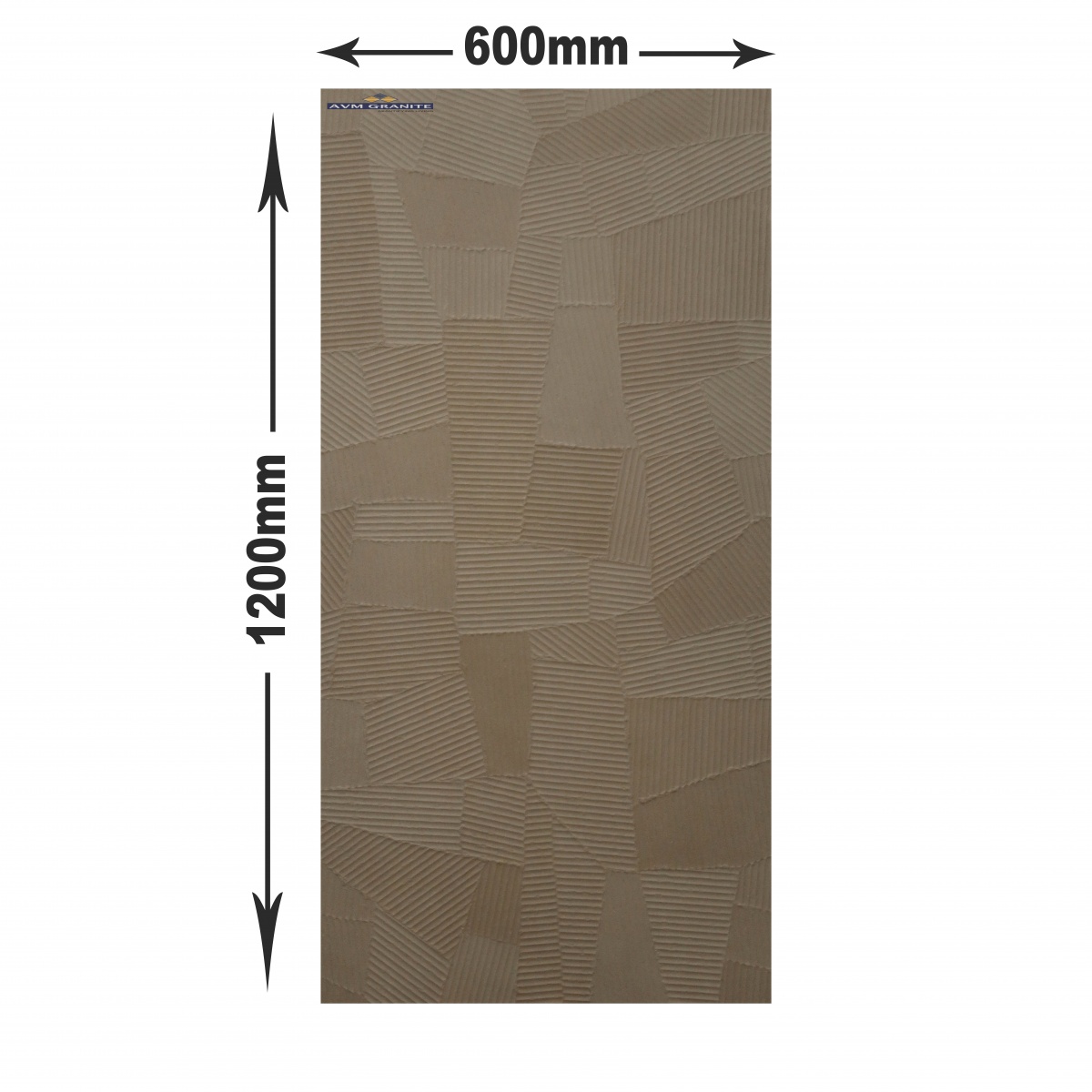 Levels Brich Decor 1 Digi Matt Punch 8.5mm (600 x 1200, Motto) - 4