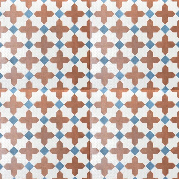 Retro Tik Brown (200 x 200, Subway)