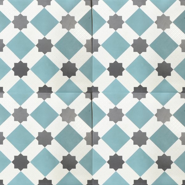 Retro Tin Aqua (200 x 200, Subway)
