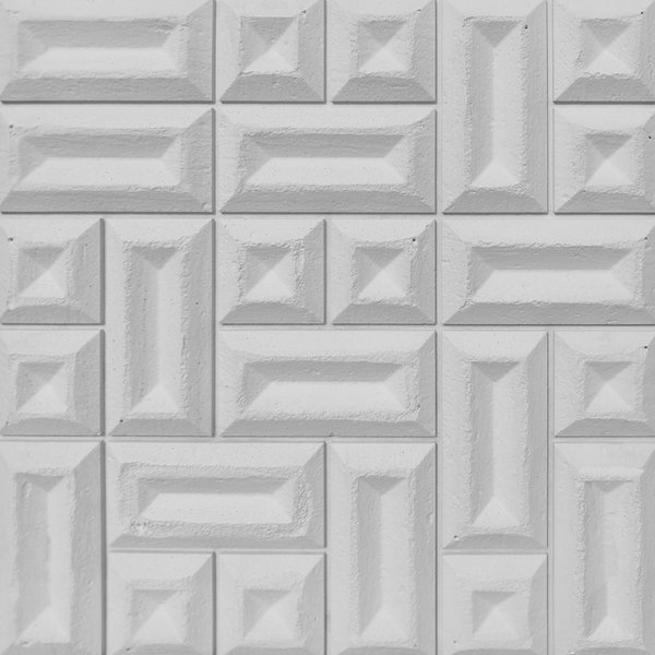 Ollie Stone Cloudy White (23.75" x 23.50",Flexstone)