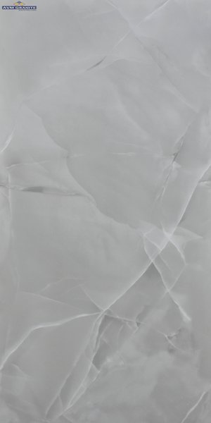Melbourane Onyx Grey Carving + End Carving (600 x 1200, Motto)