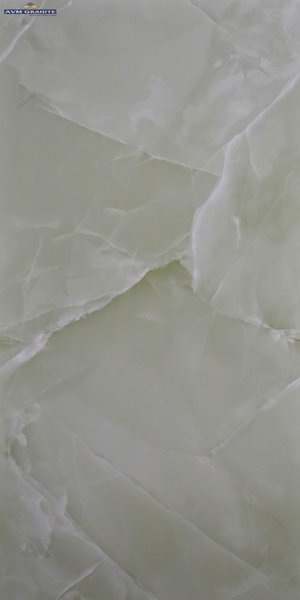 Melbourane Onyx Green Carving + End Carving (600 x 1200, Motto)