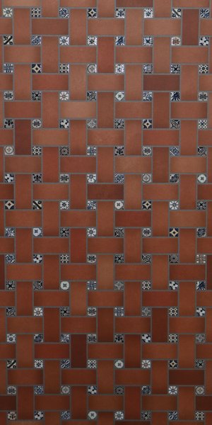 Denver Cotto Glossy Matt with Glossy effect (600 x 1200, Exotica)