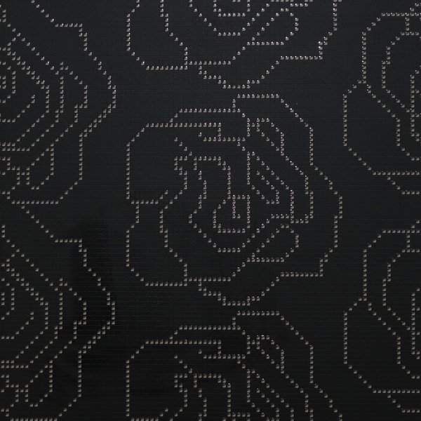 Fiore Rosa Nero G-634 Glossy Matt with Glossy effect (600 x 600, Exotica)