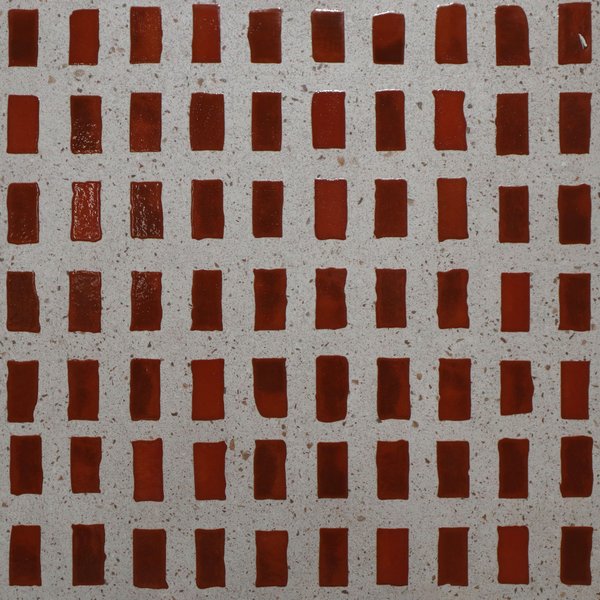 Concrete Red G-634 Glossy Matt with Glossy effect (600 x 600, Exotica)