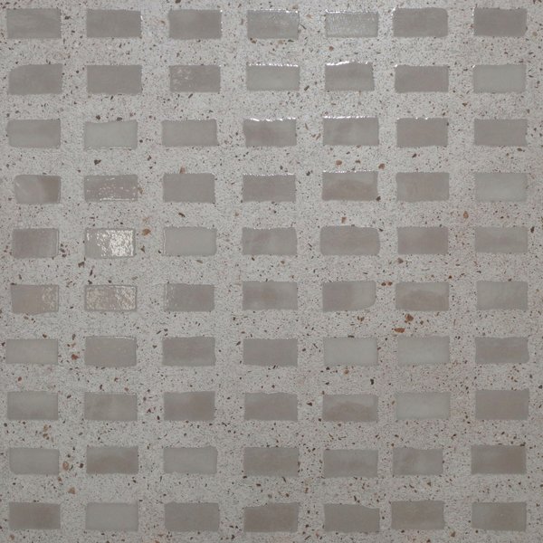 Concrete Silver G-364 Glossy Matt with Glossy effect (600 x 600, Exotica)