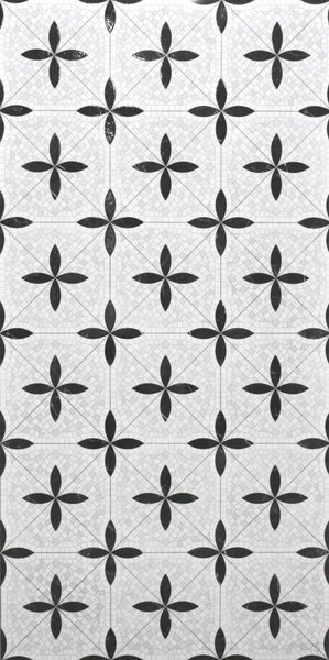 Rowan Black 4D Shape Glue Surface Decor (600 x 1200, Itaca)